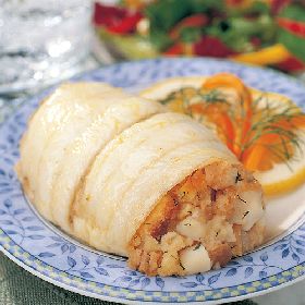 Stuffed Sole Scallope & Crab Meat